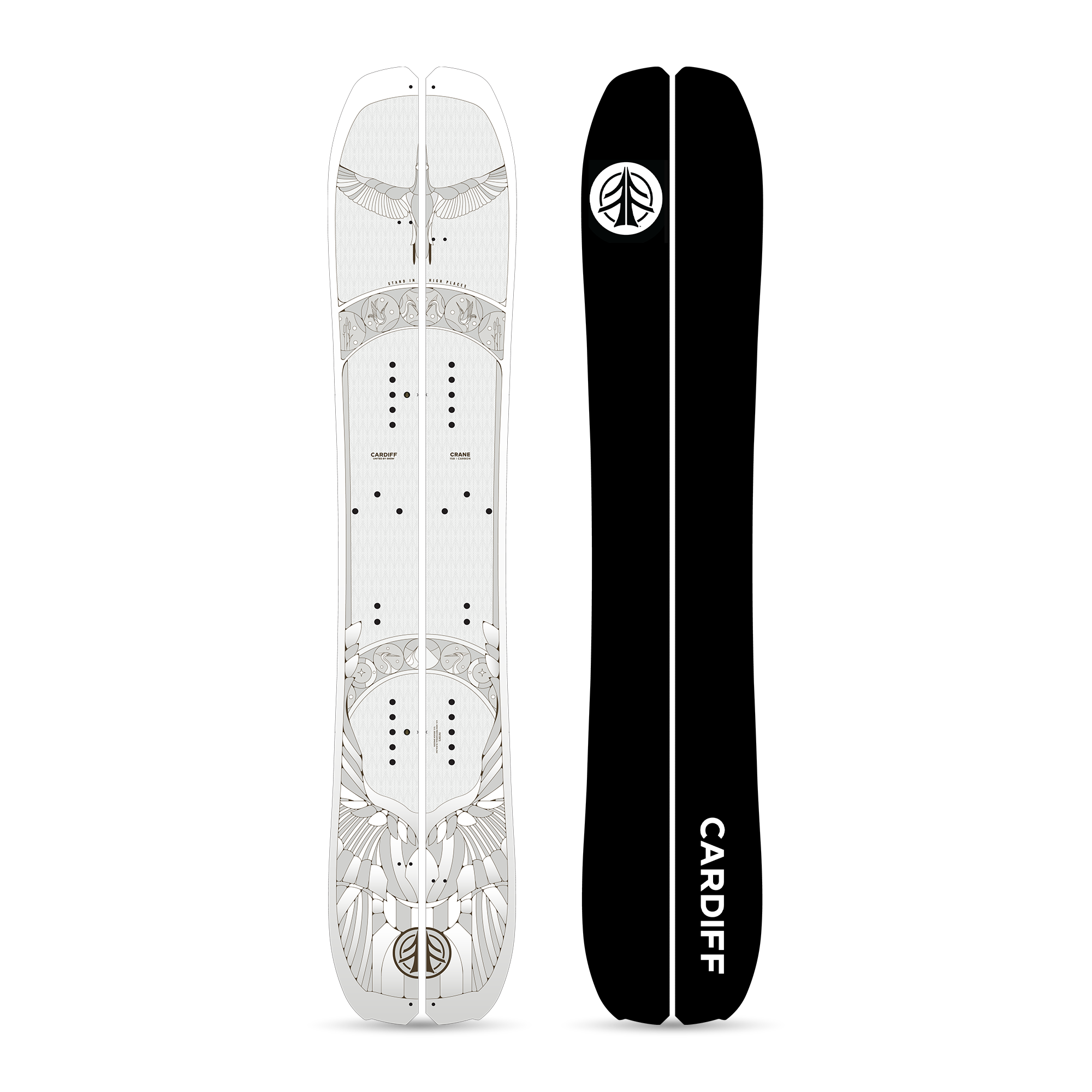 スノーボード CARDIFF CRANE PROCARBON SPLIT 162 25-26-CRANE-CARBON スノーボード CARDIFF CRANE PROCARBON SPLIT 162 25-26-CRANE-CARBON