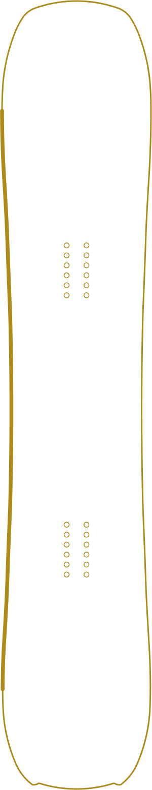Crane Snowboard 23/24 Solid Diagram