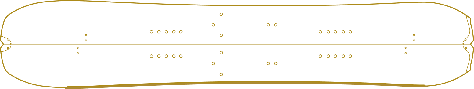 Goat Snowboard 23/24 Split Diagram