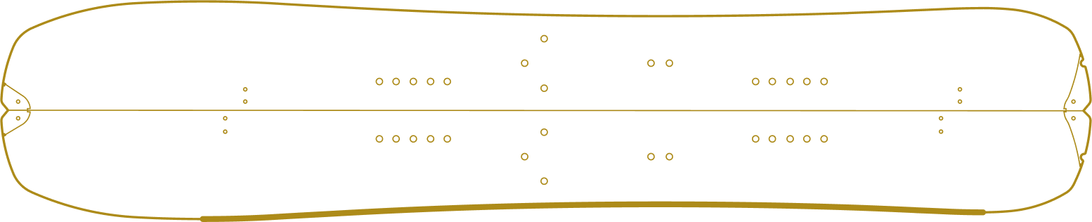 Powgoda Snowboard 23/24 Split Diagram