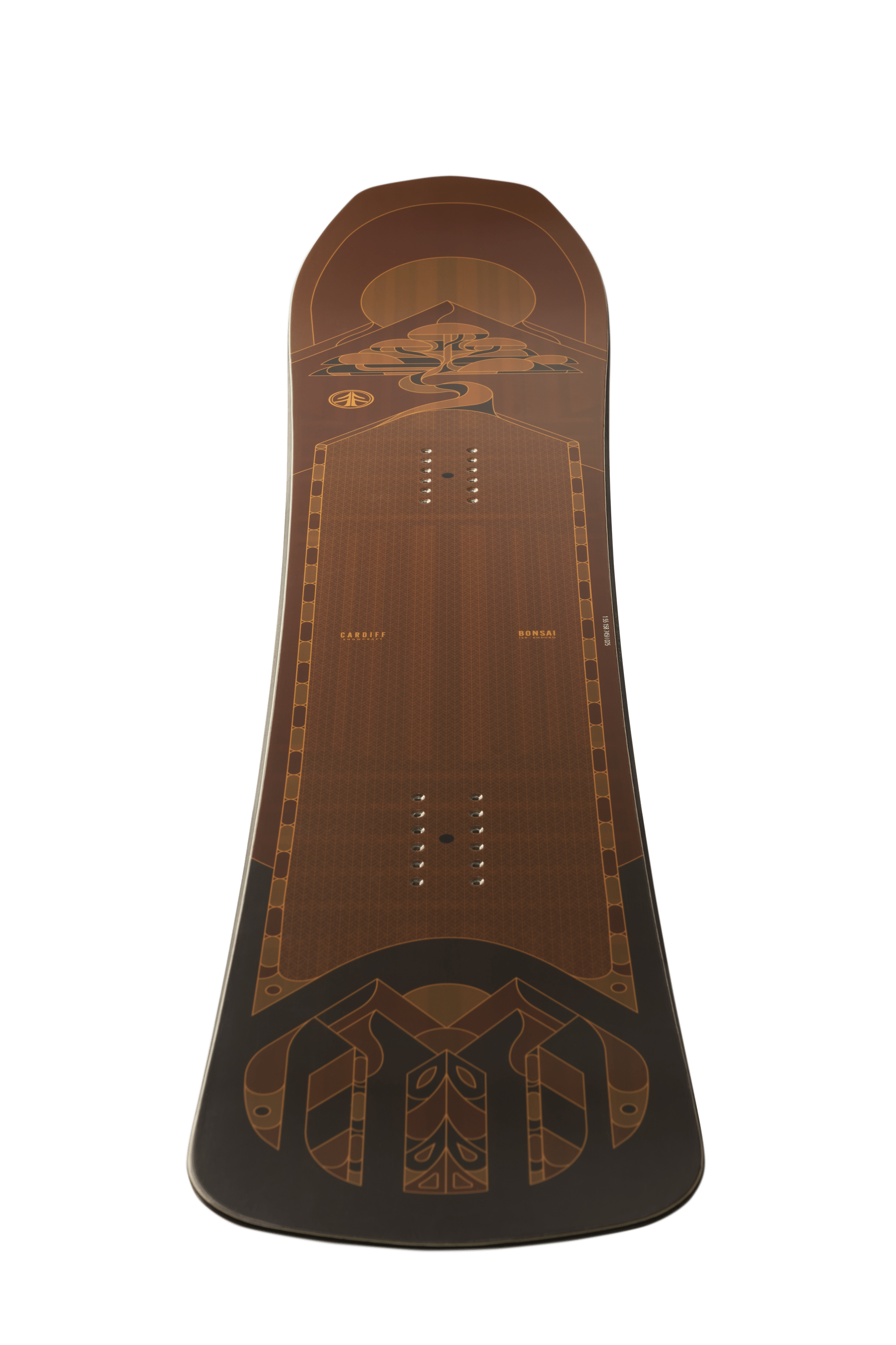 スノーボード CARDIFF SNOW CRAFT BONSAI 158 Bonsai Enduro Snowboard Classic