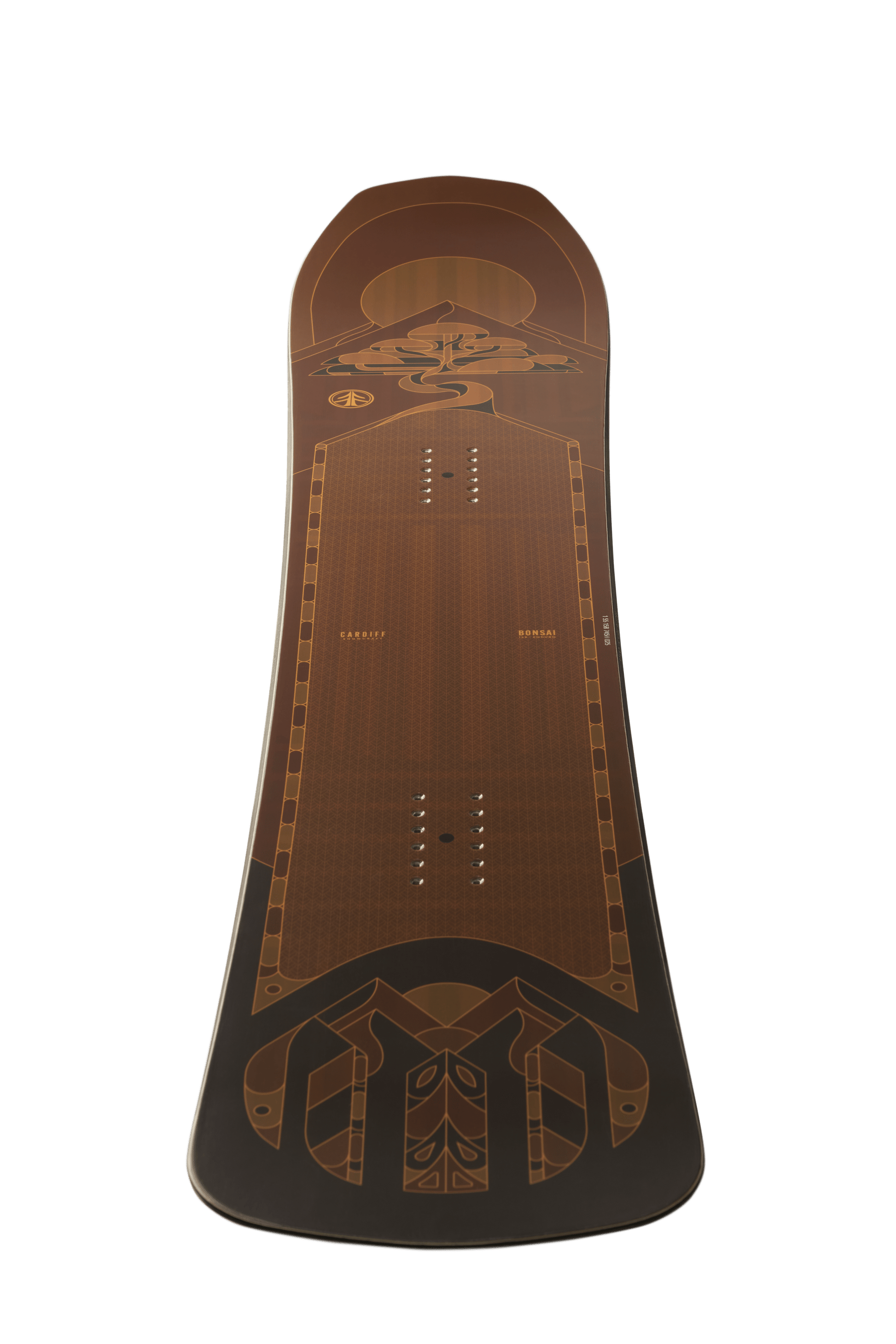 CARDIFF Bonsai 158 スノーボード Bonsai Enduro Snowboard Classic – CARDIFF SNOWcraft