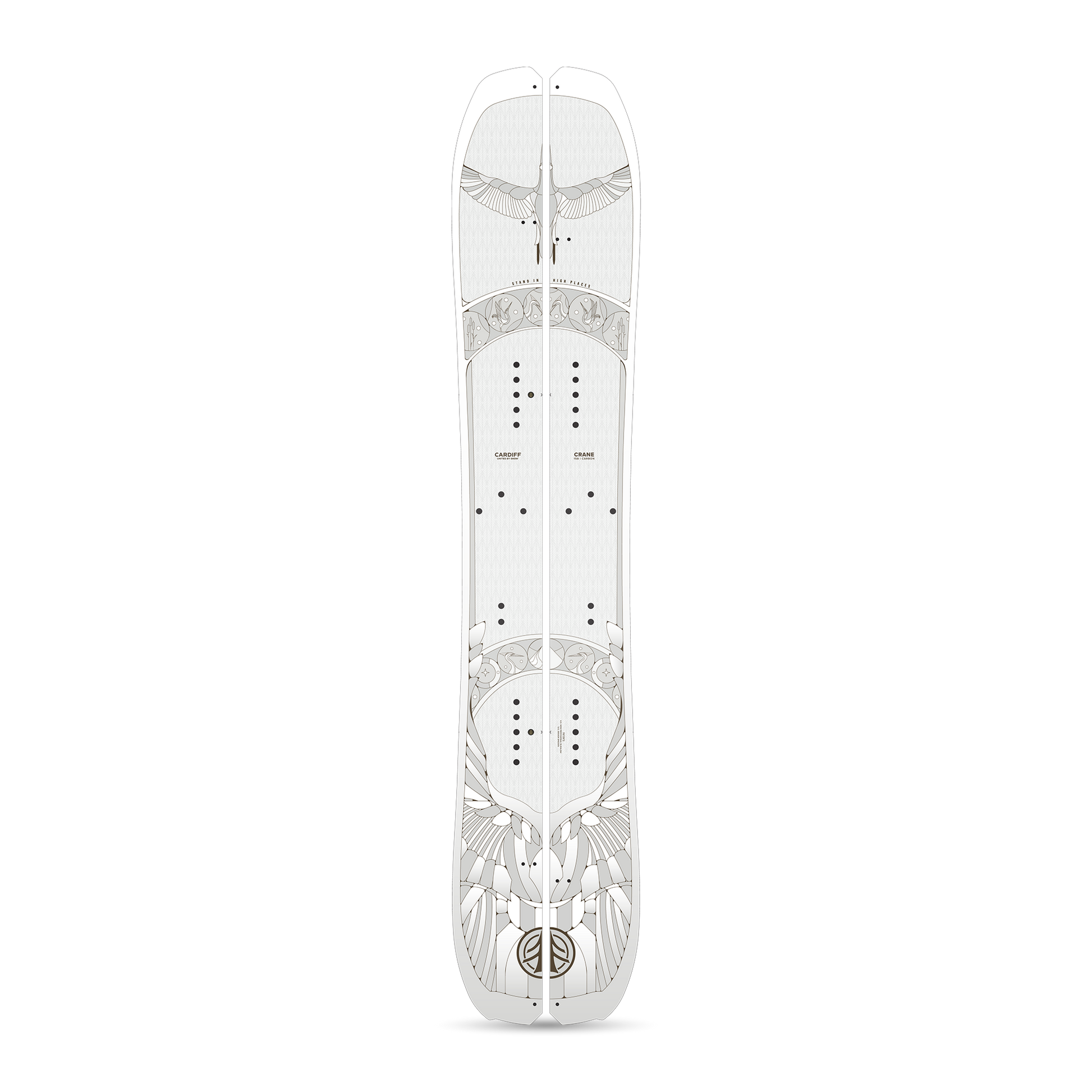 Crane Pro Carbon Splitboard 2026 – CARDIFF SNOWcraft Crane Pro Carbon Splitboard 2026 – CARDIFF SNOWcraft