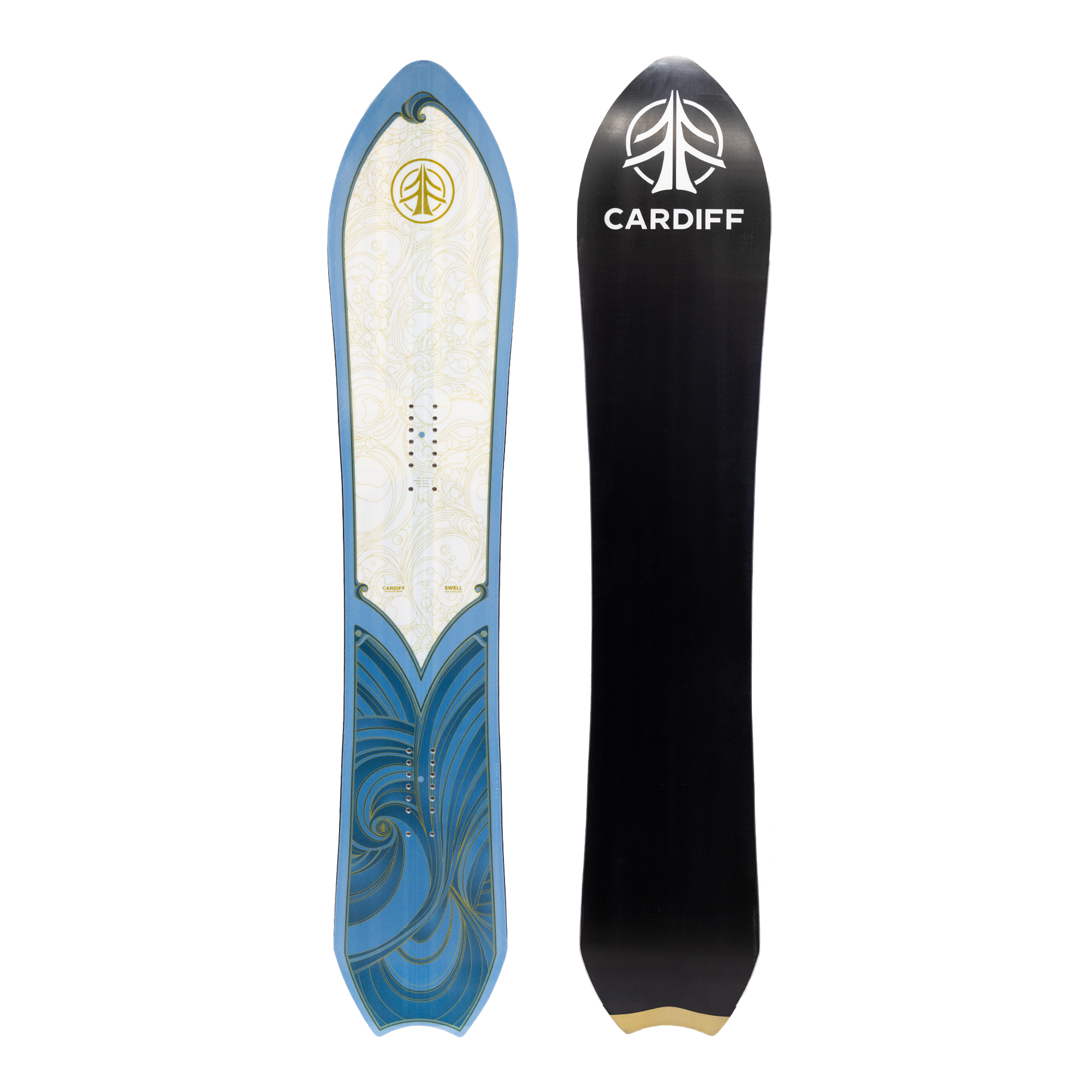 Cardiffcraft Swell Enduro 164 スノーボード Swell Enduro Snowboard 2026: All-Mountain Dominance – CARDIFF