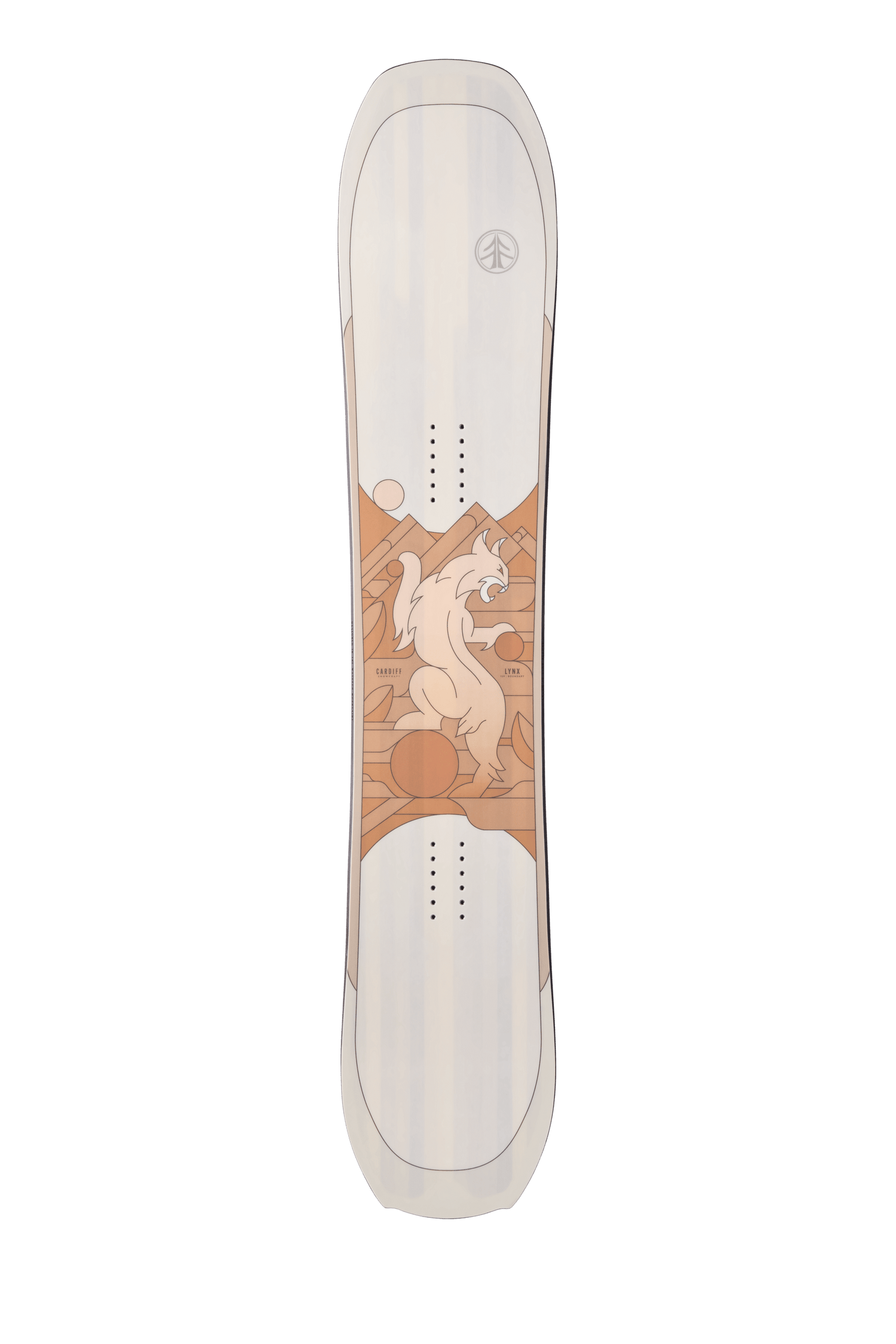 Lynx Snowboard with a bold graphic design, ready for the slopes.