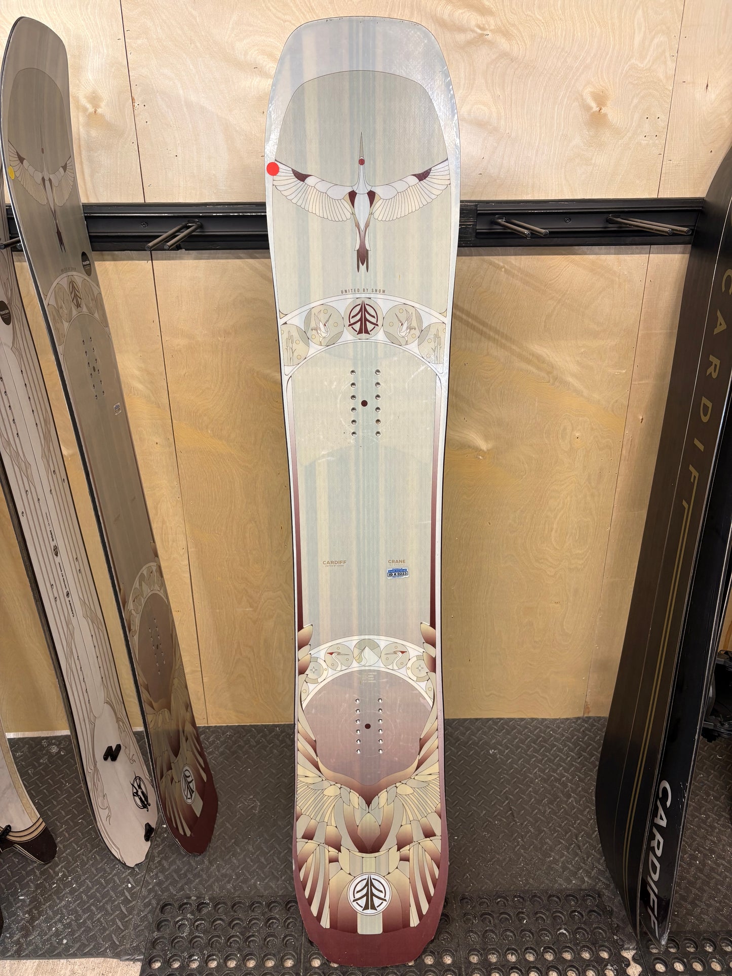 Crane Enduro Inline Snowboard 162cm - Demo Board 2586